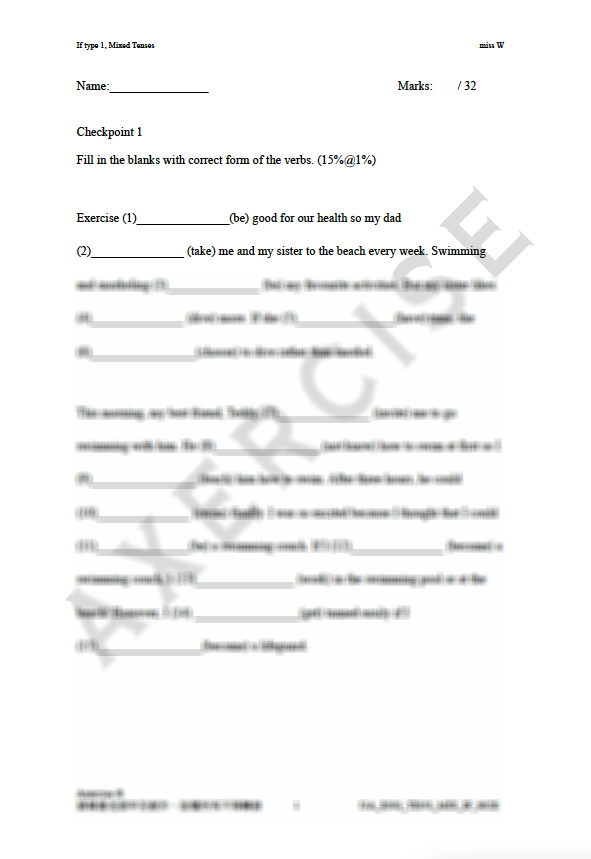 If + Tenses _002