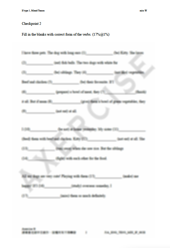 If + Tenses _002