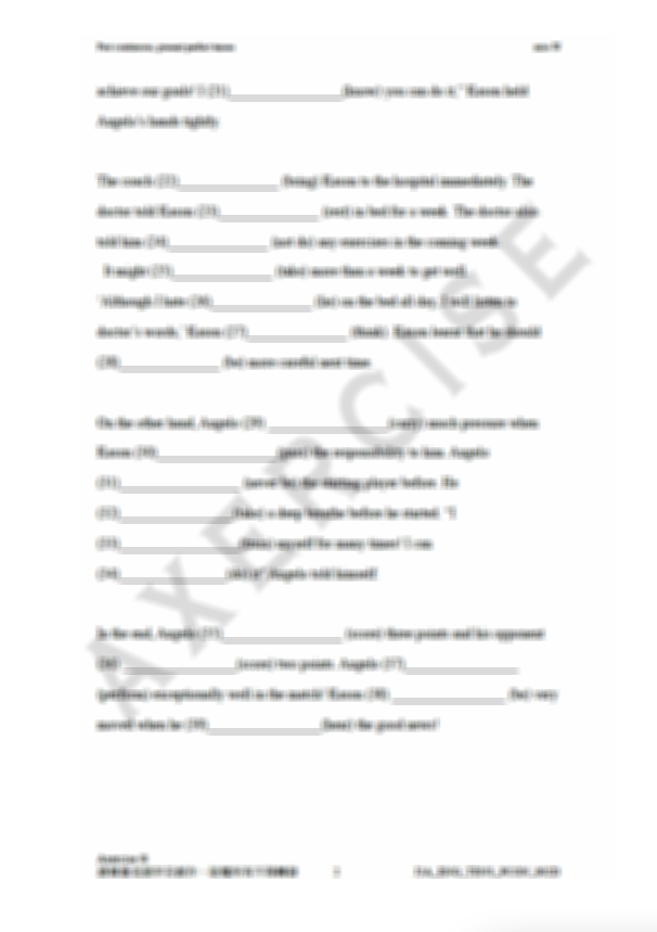 Past Continuous + Mixed Tense _002