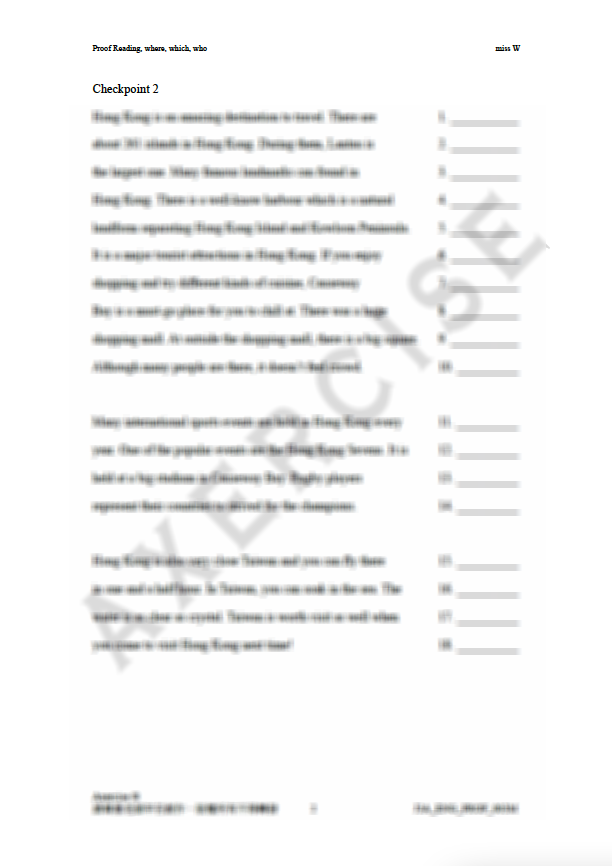 Proofreading (Which, Who, Where) _003