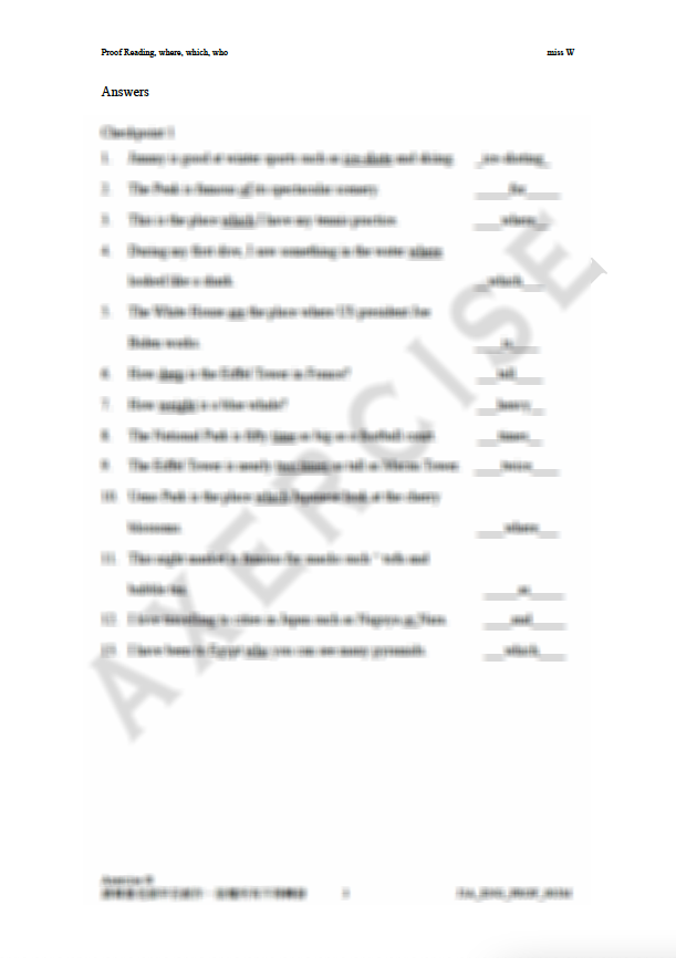 Proofreading (Which, Who, Where) _003