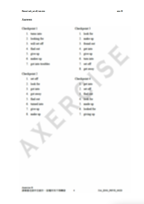 Phrasal Verbs (set off, turn into) _002