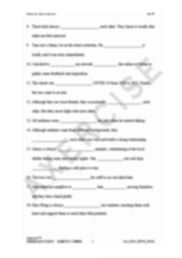 Phrasal Verbs (listen to, fight with) _005