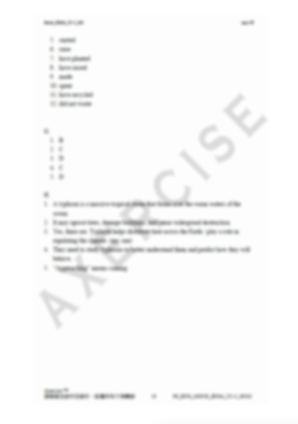 Mock _001 (Head Start 6A Unit 1-3)