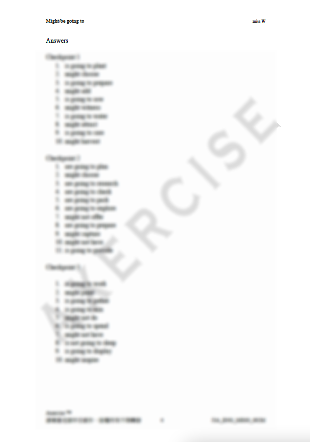 Be going to / Might _002