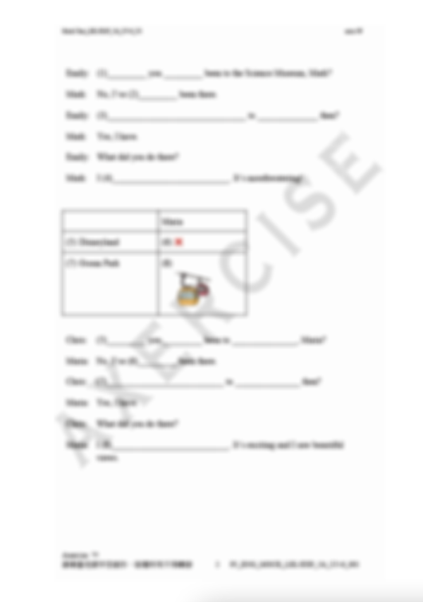 Mock Test _001 (Longman Elect 及 Express 5A Unit 5-6)