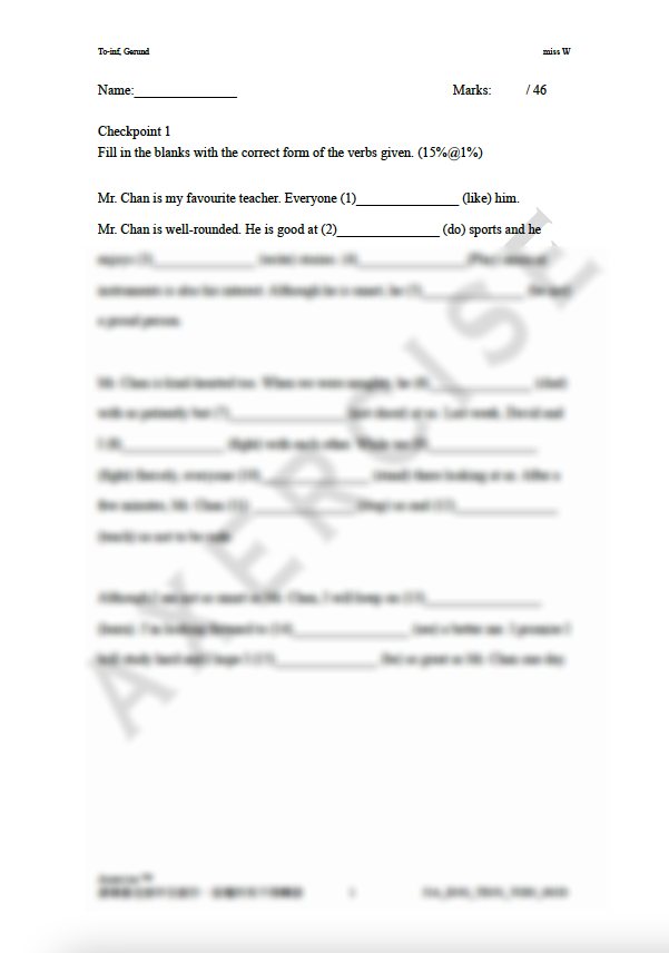 To-infinitives(+to) & Gerund(+ing) _003