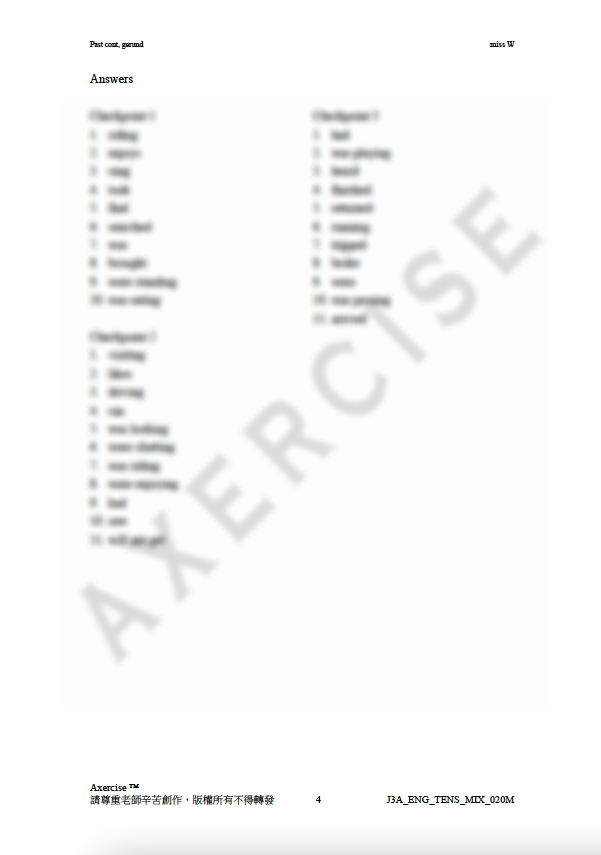 混合 Tenses _020