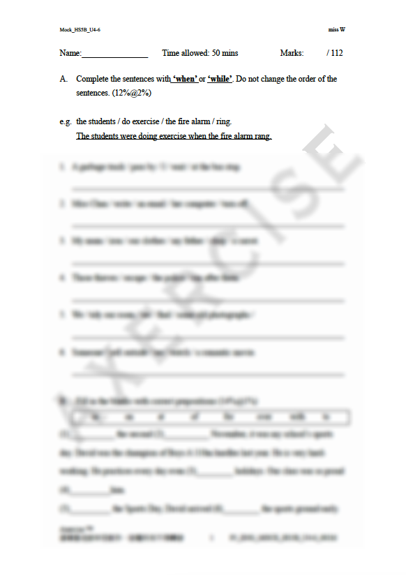 Mock (Head Start 5B Unit 4-6) _001