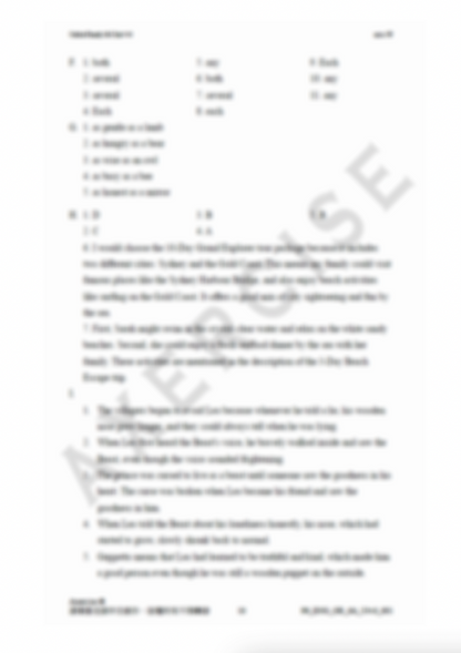 Mock _001 (Oxford Ready 6A Unit 4-6)